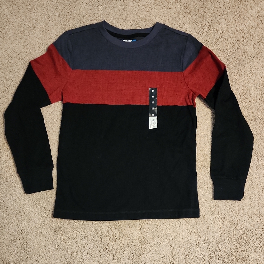 Tony Hawk Black and Blue Textured Shirt